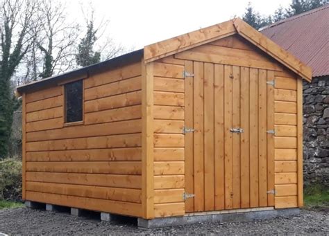 Wooden Garden Sheds Ireland Classic Brown Sheds Ireland