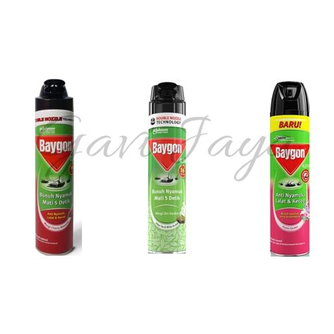 Jual Baygon Aerosol 600 Ml Shopee Indonesia