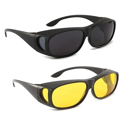 Gafas De Sol Con Visi N Nocturna Para Conducir En Motocicleta Lentes De Sol Unisex Con