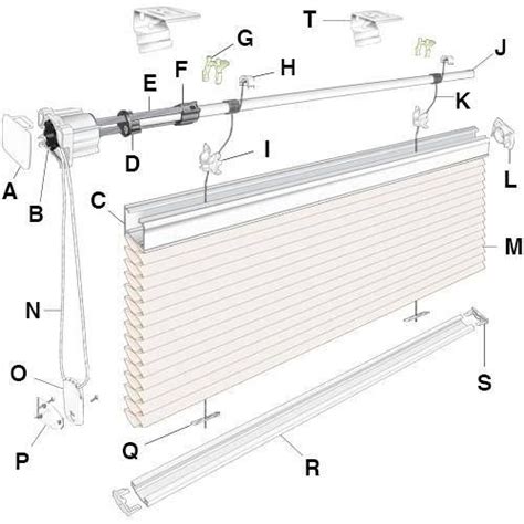 Easy Glide Cellular Shade Diagram Fix My Blinds Inc Cellular