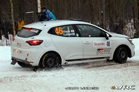 Kogure Hikaru Luhtinen Topi Matias Renault Clio Rally Arctic