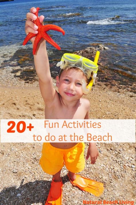 20+ Fun Activities to do at the Beach - Natural Beach Living