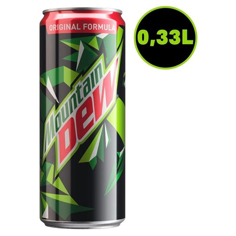 Mountain Dew Napój gazowany 330 ml - Porównanie Cen
