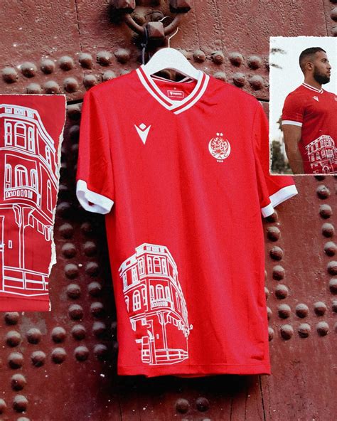 Camiseta Local Wydad Athletic Club 2023-24