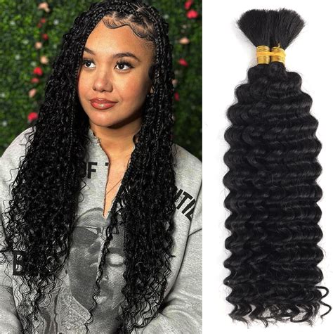 Amazon Human Braiding Hair For Boho Braids Human Hair Bundles