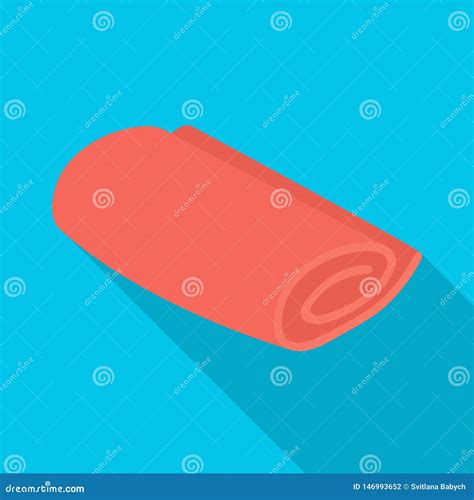 Vector Illustration Of Roll And Piled Logo Collection Of Roll And