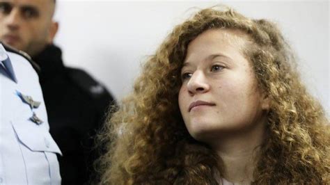 Ahed Tamimi Palestinian Viral Slap Video Teenager Freed In Israel