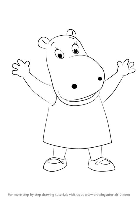 Tasha Backyardigans Coloring Pages