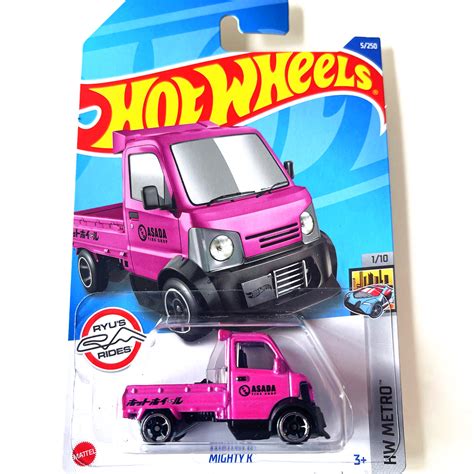 Hotwheels风火轮火辣合金小跑车c4982024fa批次铃木货车mighty K虎窝淘