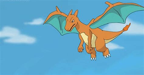 Charizard Flying Side View