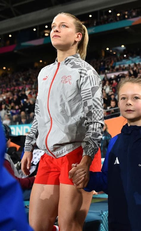 Swiss Soccer Babe Nadine Riesen Femi Sports