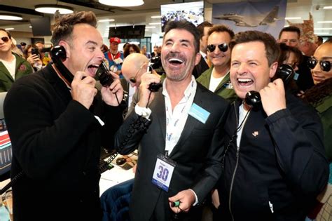 Simon Cowell joins Ant and Dec for charity day amid BGT David Walliams ...