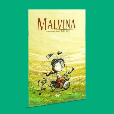 Livro Malvina De Andr Neves Clube Quindim