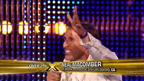 The X Factor Usa 2013 Neal Macomber Everybody Talks Audition Vídeo