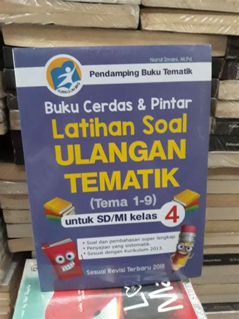 Buku Cerdas Pintar Latihan Soal Ulangan Tematik Sd Mi Kelas Mp