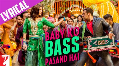 Lyrical Baby Ko Bass Pasand Hai Song With Lyrics Sultan Salman