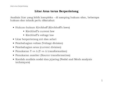 PDF Asas Kejuruteraan Elektrik Nota2 DOKUMEN TIPS