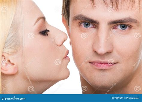 Expression of love stock image. Image of girlfriend, lips - 7069541