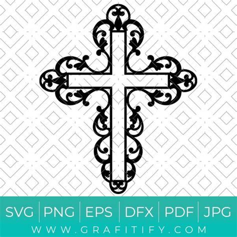 Christian Cross Svg Christian Cross Svg Cut File Christian Cross