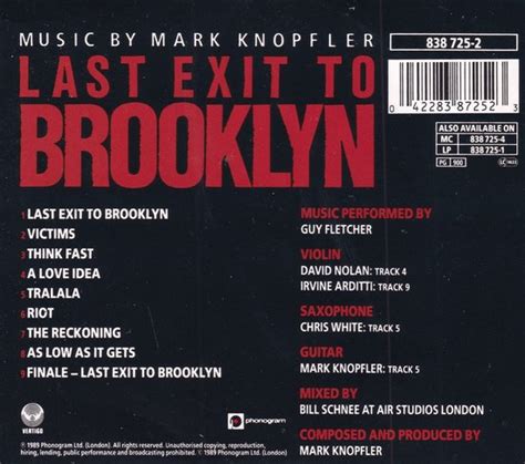 Last Exit To Brooklyn Mark Knopfler CD Album Muziek Bol