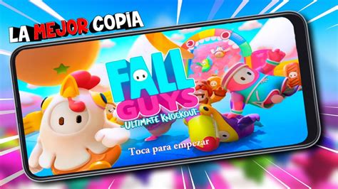 La MEJOR COPIA De FALL GUYS Para MOBILE ANDROID FALL GUY GAMEPLAY