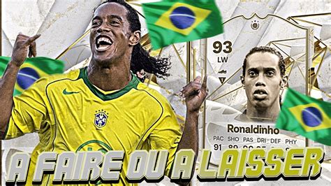 SBC DE RONALDINHO ICONE DE BASE A FAIRE OU A LAISSER YouTube