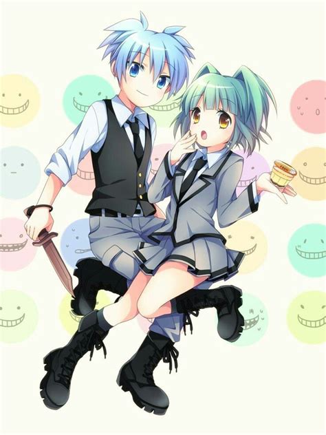 Kayano X Nagisa Assassination Classroom Assasination Classroom Assassin