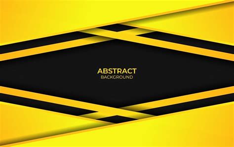 Black and Yellow Abstract Background