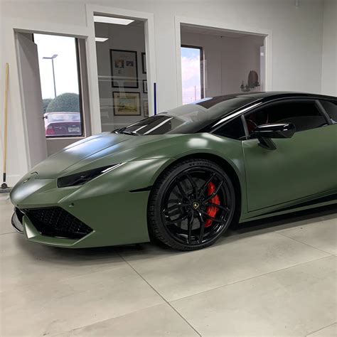 Best Matte Aarmy Green Wrap Matte Army Green Vinyl Wraps ALUKOVINYL