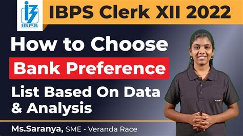 How To Choose Bank Preference List Ibps Clerk XII Exam Notification