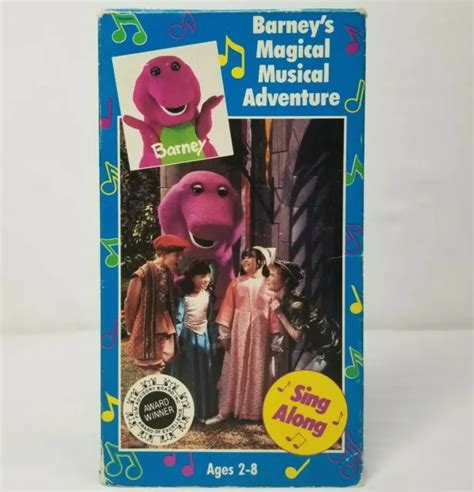 Barneys Magical Musical Adventure Vhs Sing Along Lyons Vintage