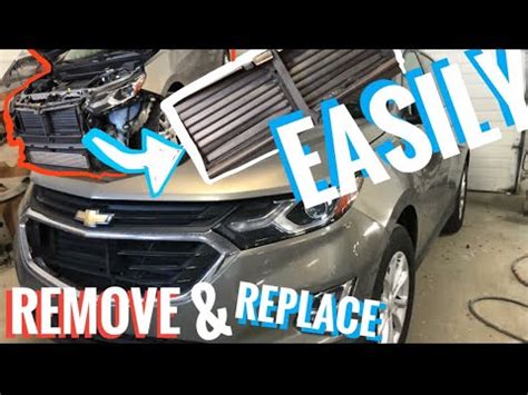 How To EASILY Remove Replace Active Grille Shutter Step By Step