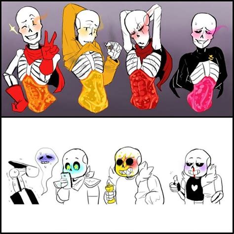 7u7 Hehe 13 By Nsfwshamecave Undertale Sans Papyrus Underswap