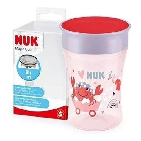 Vaso Nuk Evolution Magic Cup Con Borde 360º Cangrejo