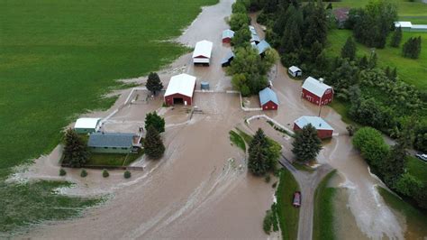 Slideshow: New photos of flooding around Montana