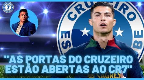 EITA RONALDO fala sobre CR7 no CRUZEIRO CRISTIANO não esta atrás de