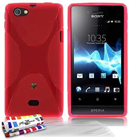 Muzzano Ultra Slim Soft Case The X Premium Pink Do Sony Xperia Miro