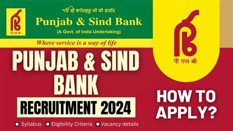 Punjab And Sind Bank Recruitment Notification Out Check