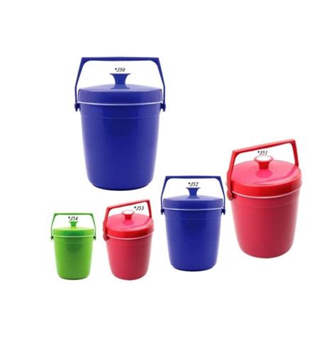 Hot Ice Bucket Rice Bucket Ice Cooler Food Container Food Carrier Pail Tong Ais Tong Nasi Tahan