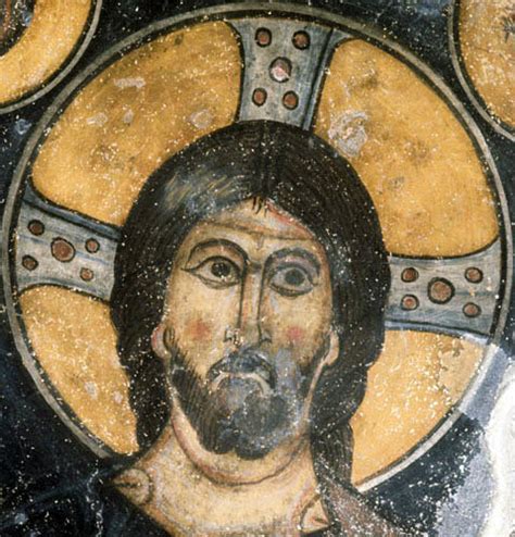 Christ Pantocrator Twelfth Century Conch Of Apse Monastery Church Of