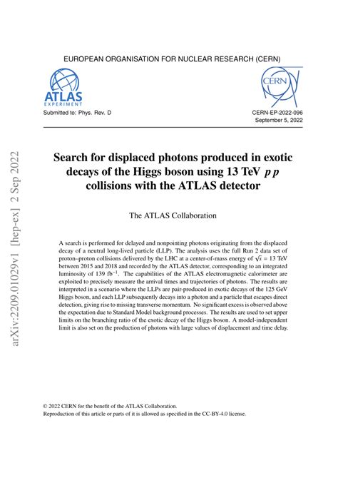 PDF Search For Displaced Photons Produced In Exotic Decays Of The