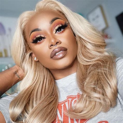 Platinum Blonde Virgin Human Hair Wig 16 Copper Blonde Hair Color