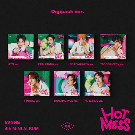 Evnne Th Mini Album Hot Mess Digipack Ver Mimis World Of Kpop