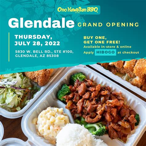 Ono Hawaiian BBQ Ono Hawaiian BBQ Glendale Arizona Grand Opening