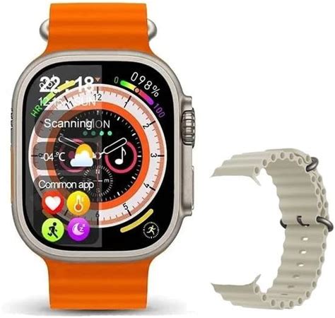 AMOLED HK8 Pro Max Ultra Smart Watch Series 8 49 Mm High Refresh Rtae