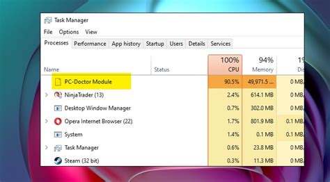 Cómo solucionar el uso elevado de CPU del módulo PC Doctor