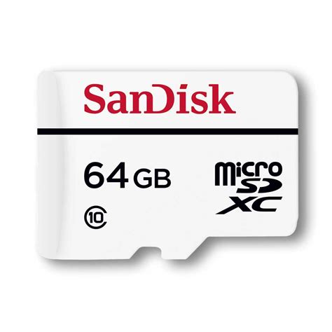 Sandisk Gb High Endurance Microsd Card Street Guardian