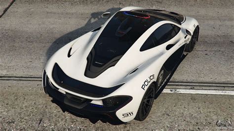 Mclaren P Hot Pursuit Police Add On For Gta