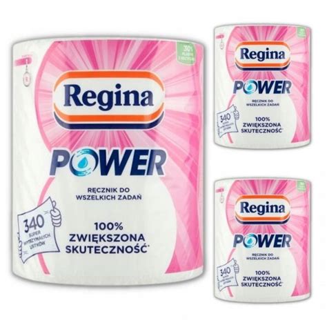 Ręcznik Papierowy Regina Power WYDAJNY x 3 sztuki 800477 Cena