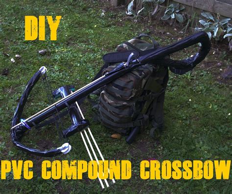 DIY PVC Survival Compound Crossbow Compound Crossbow Crossbow